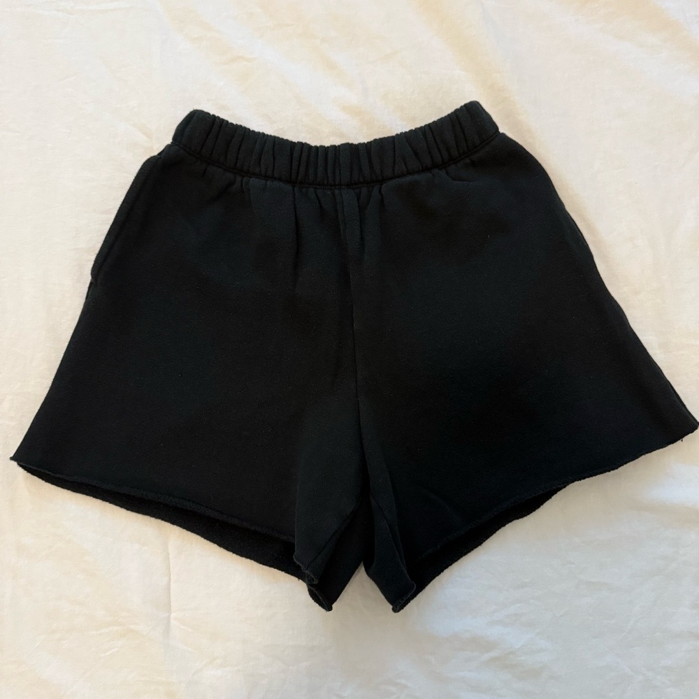 Aerie Black Sweat Shorts